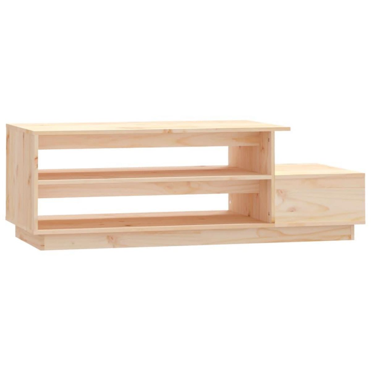 VIDAXL Table basse 120x50x40,5 cm Bois massif de pin