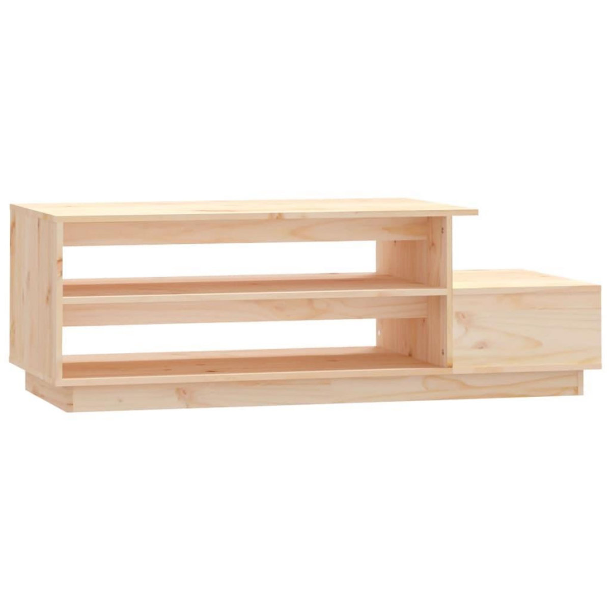 VIDAXL Table basse 120x50x40,5 cm Bois massif de pin
