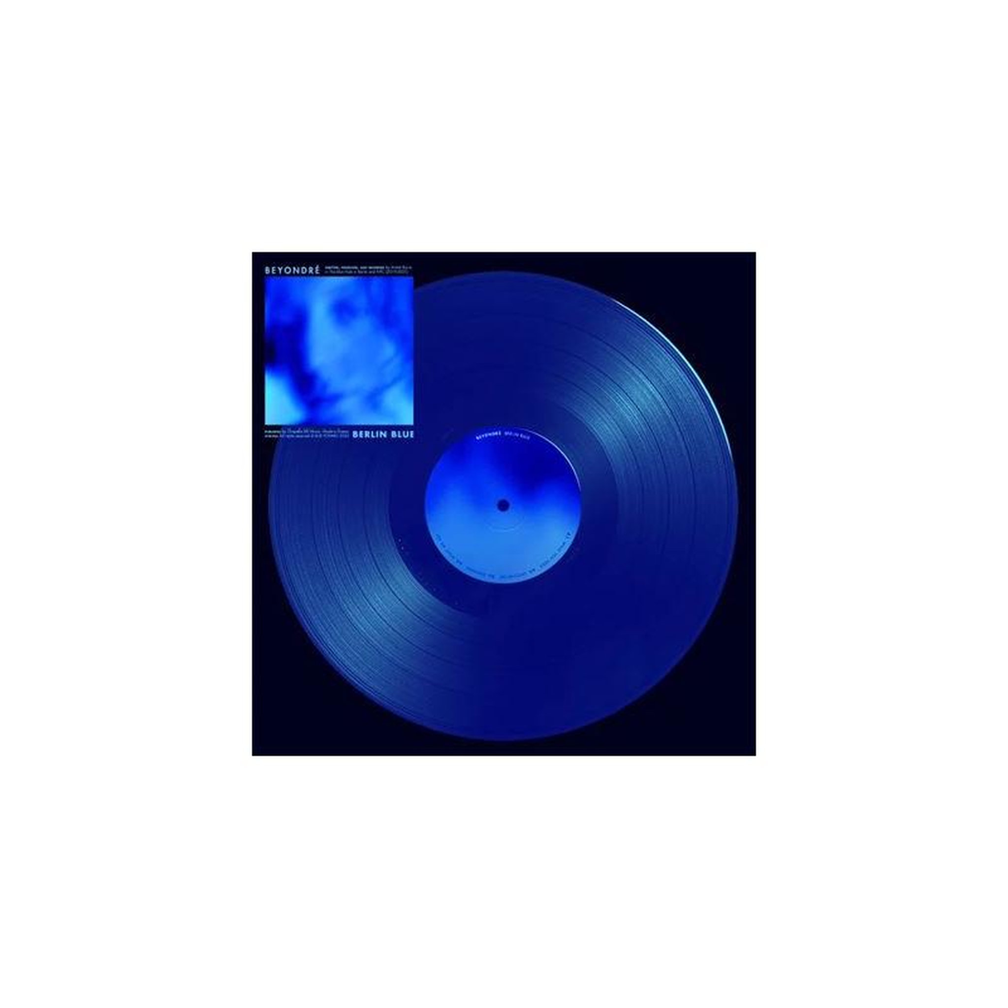 Vinyle lp blue « berlin blue » beyondré (andré baumy)