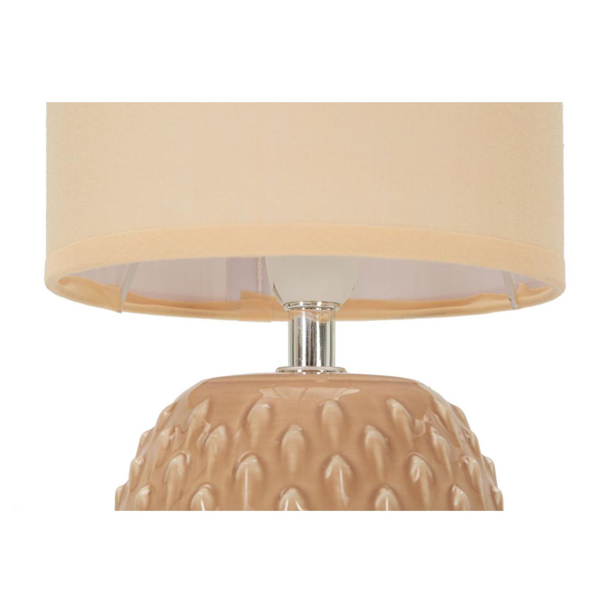 Voir la diapositive 3 : Paris Prix Lampe à poser en céramique  pontus  27cm pêche