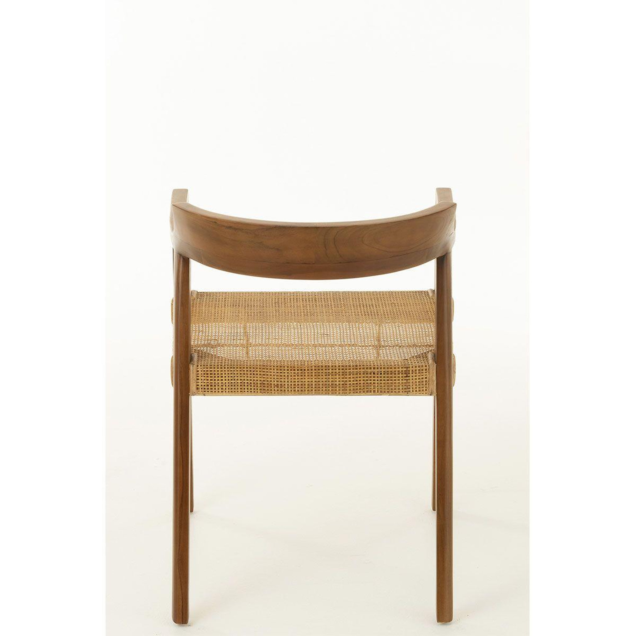 Voir la diapositive 5 : J-LINE Chaise design  sungkai  71cm marron