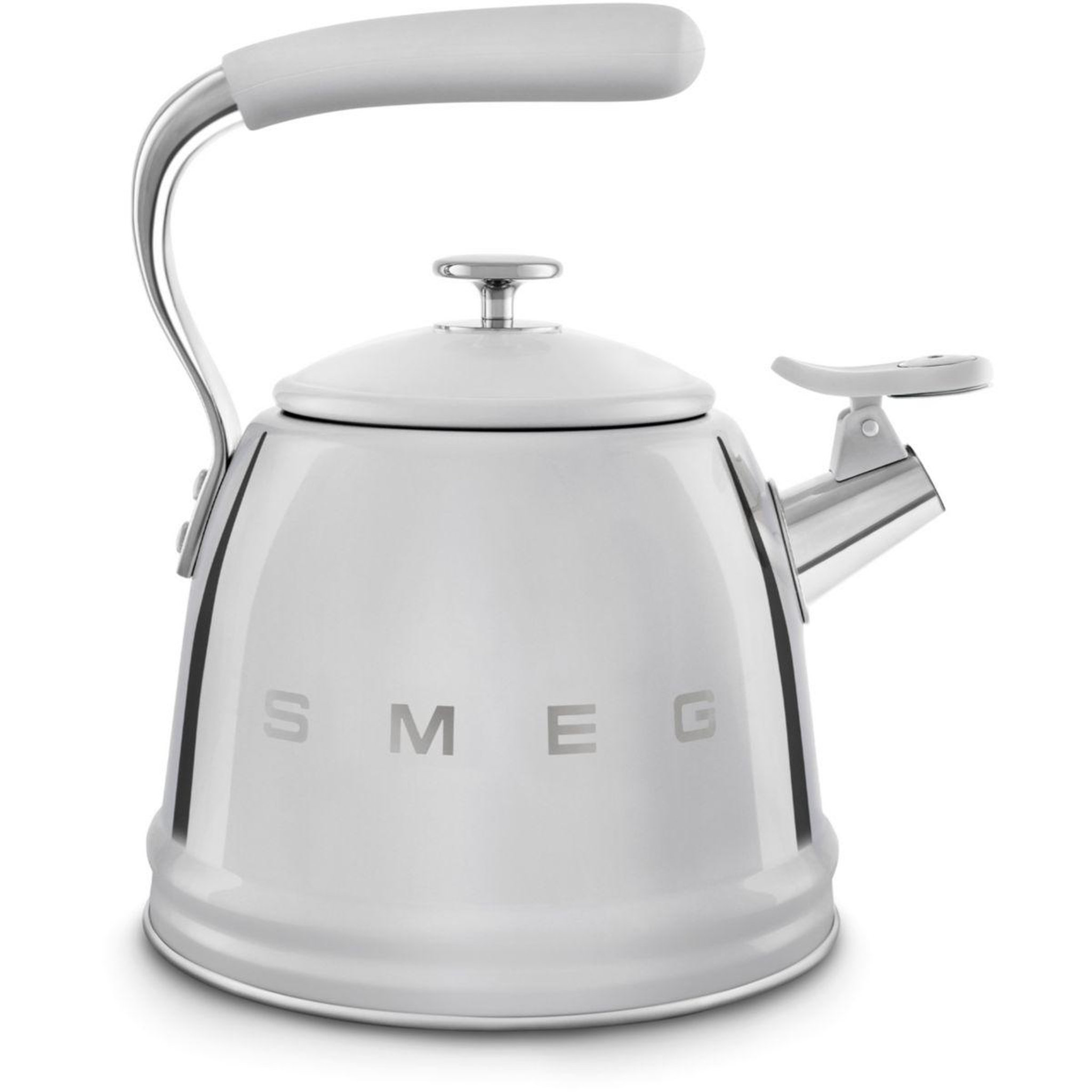Voir la diapositive 3 : SMEG Bouilloire sifflante 2.3l silver