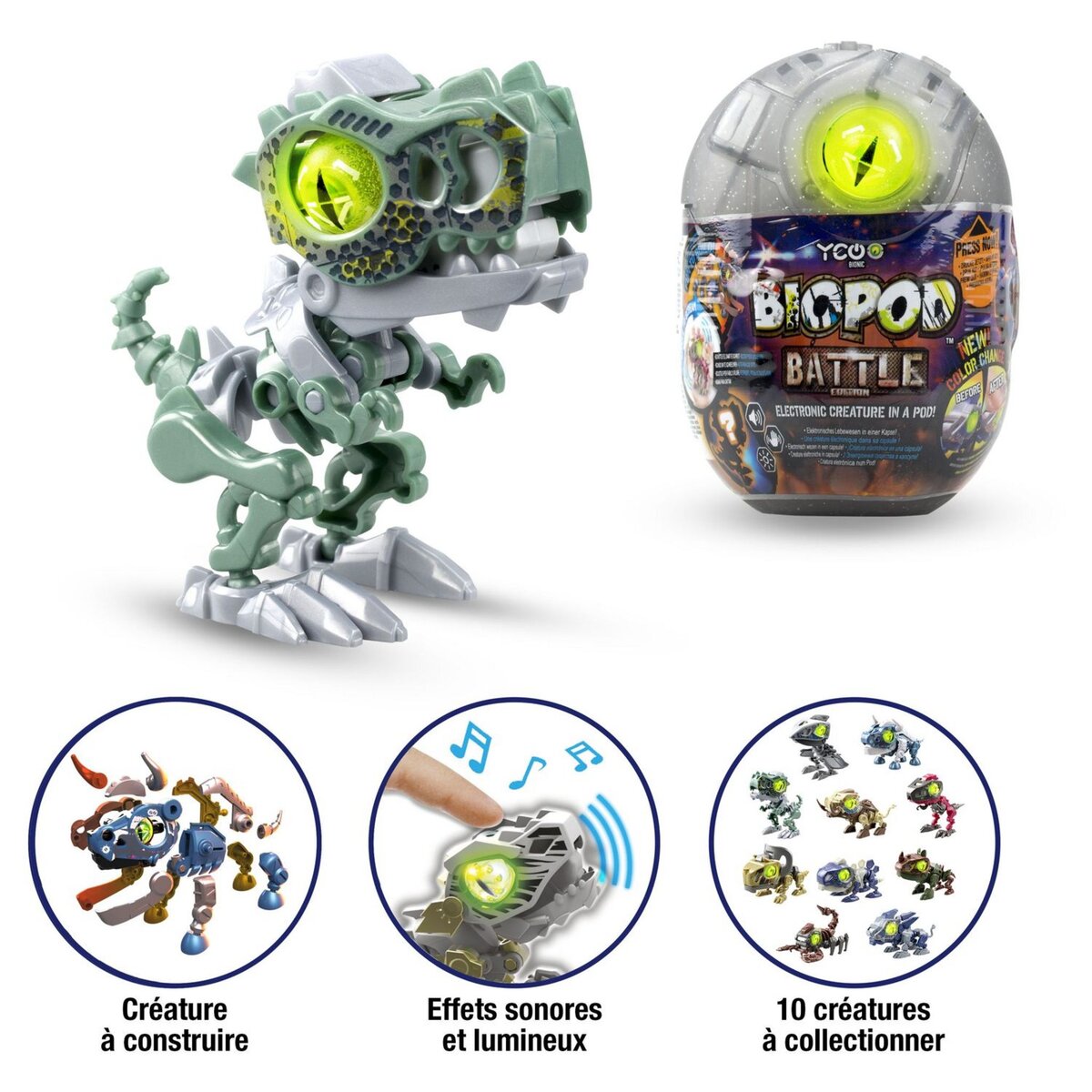 SILVERLIT Robot Biopod Battle single pas cher 
