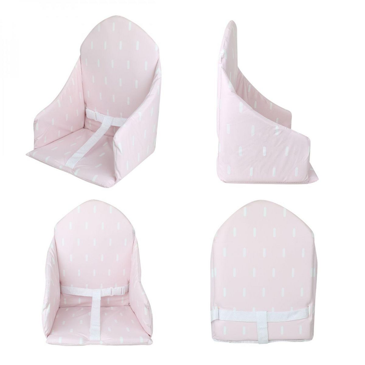 Monsieur Bébé Coussin d'assise universel Miam avec harnais pour chaise haute bébé