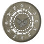Voir la diapositive 1 : Paris Prix Horloge Murale  Engrenage Secondes  90cm Cuivre