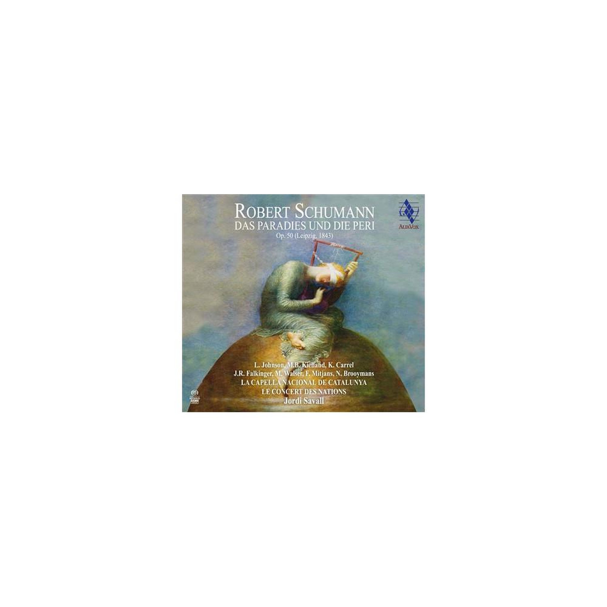 Cd 2 disques schumann le paradis et la péri op. 50 jordi savall, musique chorale et orchestrale en allemand
