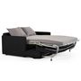 Voir la diapositive 2 : BEST MOBILIER Ottawa - canapé 3 places convertible express couchage quotidien 140 cm matelas 12 cm en velours côtelé