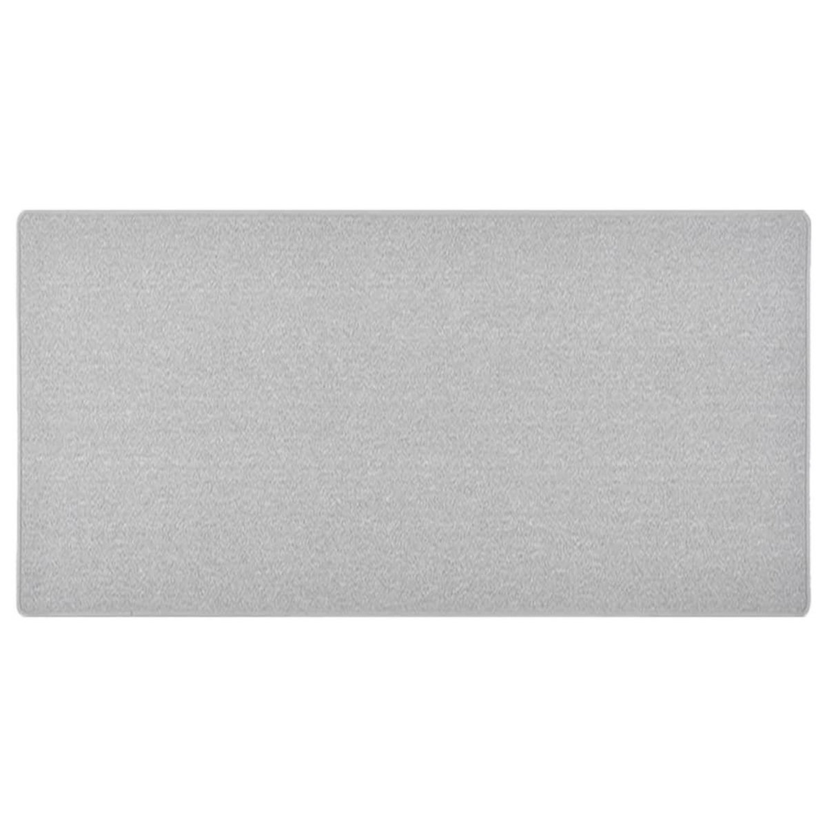VIDAXL Tapis de couloir Gris clair 80x150 cm