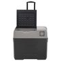 Voir la diapositive 6 : VIDAXL Glacière avec roue et adaptateur noir et gris 50L polypropylène