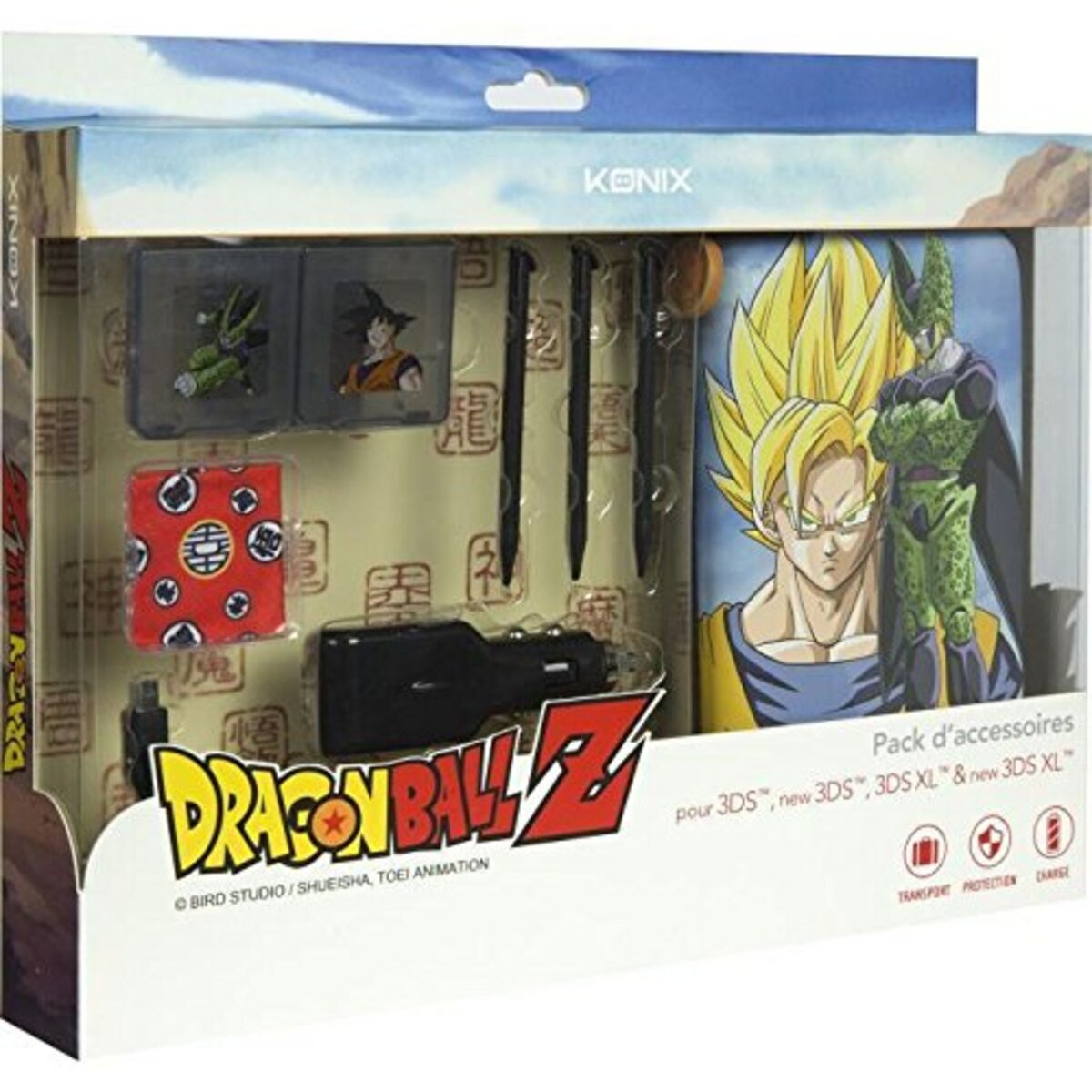 PACK d'Accessoires Dragons BALL Z console compatible N3DS