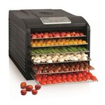 NATURE & SAVEURS Déshydrateur fruits et légumes 6 plateaux 500w - ns-d6pin
