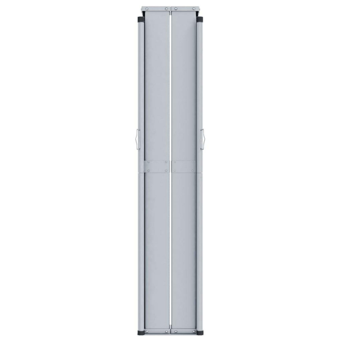 VIDAXL Auvent lateral retractable Noir 160x1000 cm