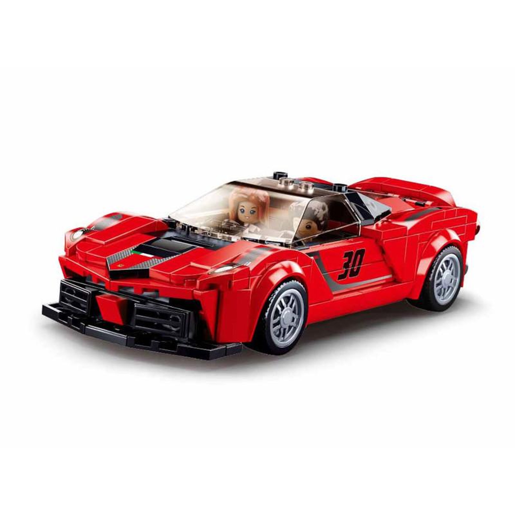 Voir la diapositive 2 : Sluban Sluban Italian Supercar Red M38-B0955