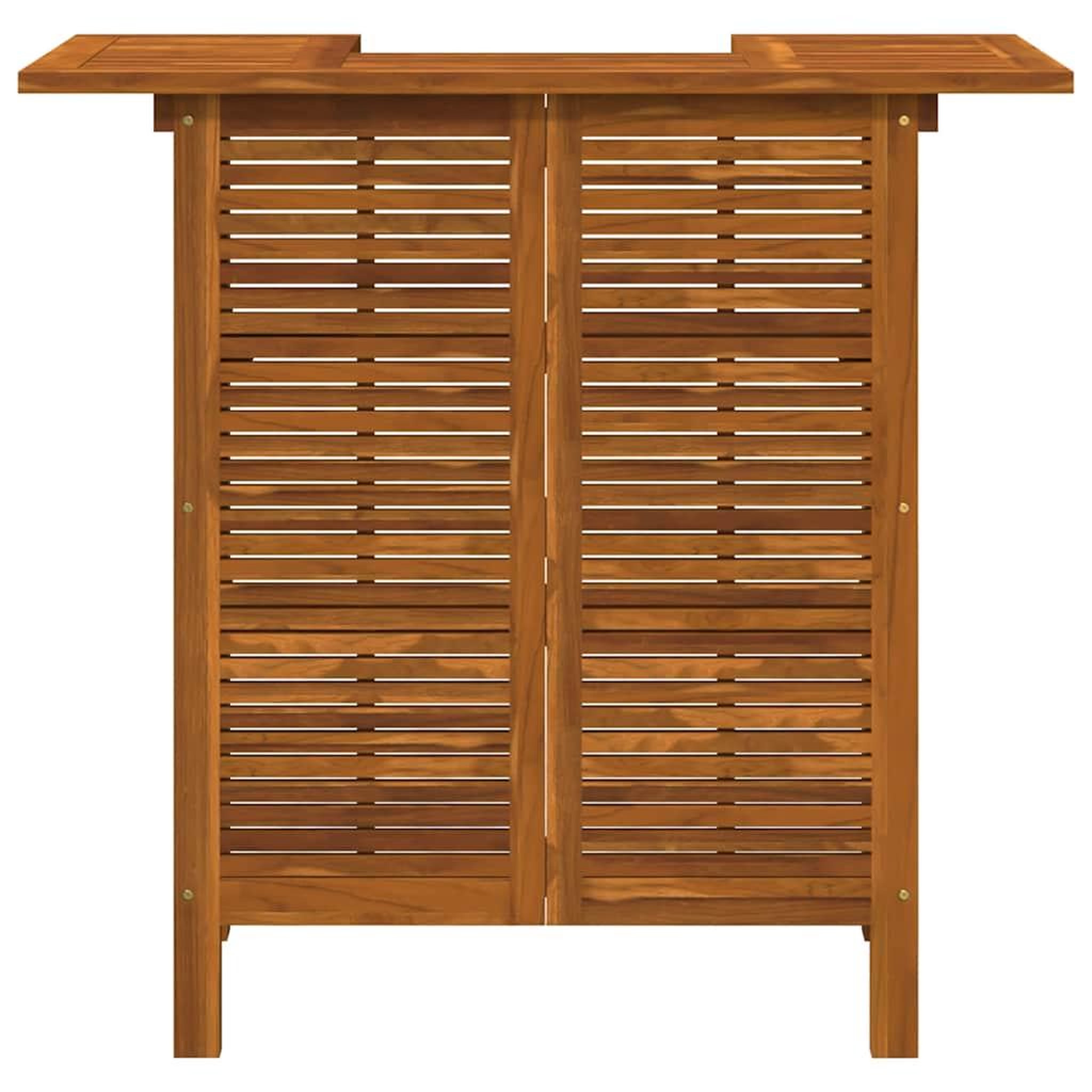 Voir la diapositive 4 : VIDAXL Table de bar 110 x 50 x 105 cm bois d'acacia massif