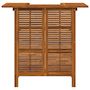 Voir la diapositive 4 : VIDAXL Table de bar 110 x 50 x 105 cm Bois d'acacia massif