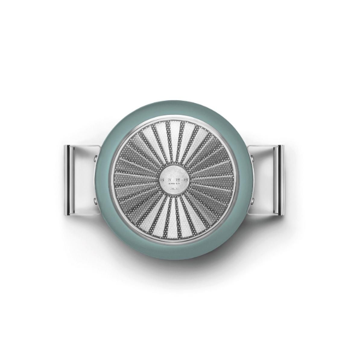 SMEG Faitout vert émeraude mat 24cm + couvercle - CSF2412EGM