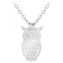 Voir la diapositive 1 : SC CRYSTAL Collier hibou par SC Crystal