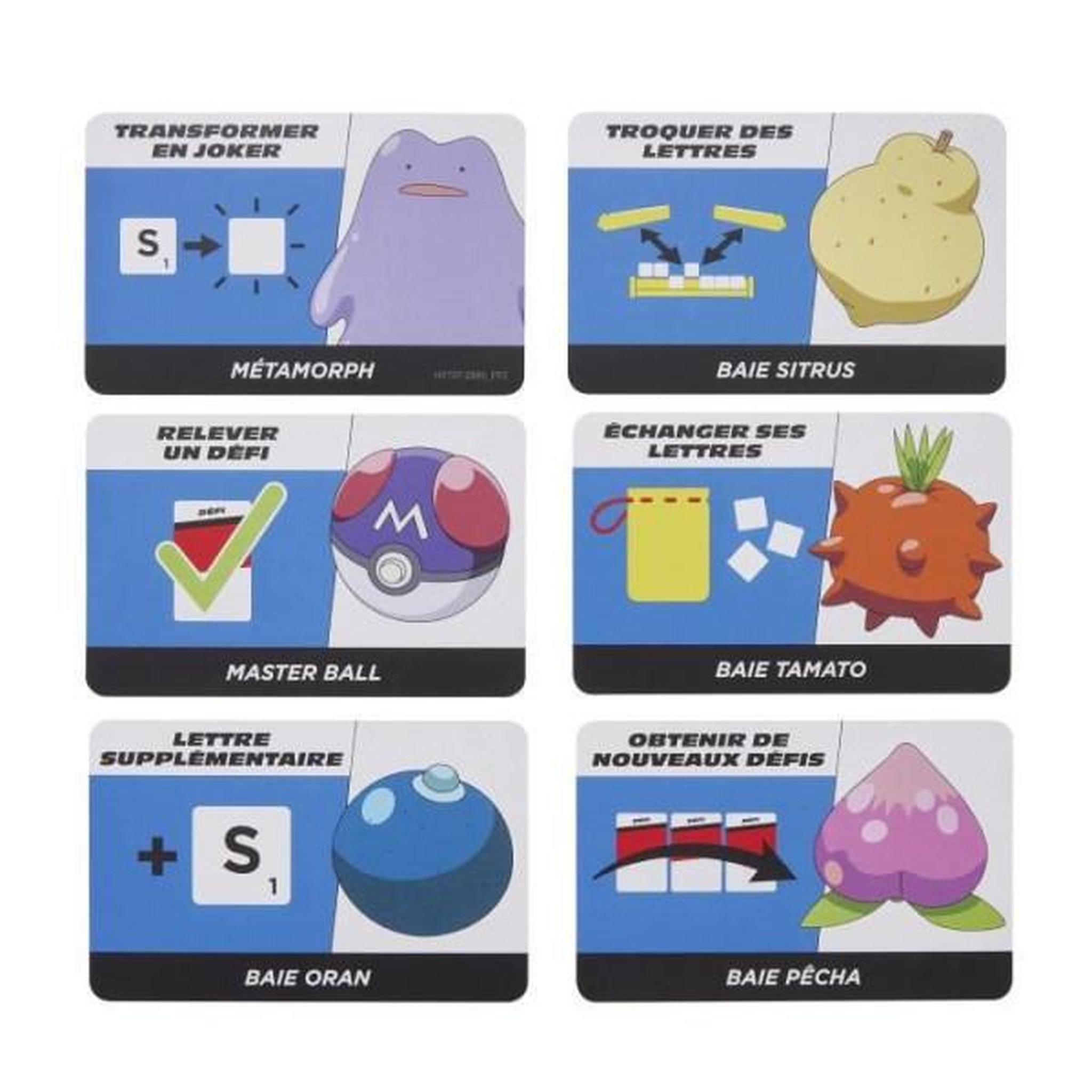 Voir la diapositive 6 : SCRABBLE Scrabble pokémon-jeu de société familial avec 2 modes de jeu hxt27