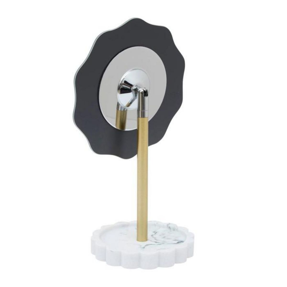 FIVE Miroir à Poser Design  Marby  27cm Blanc & Or