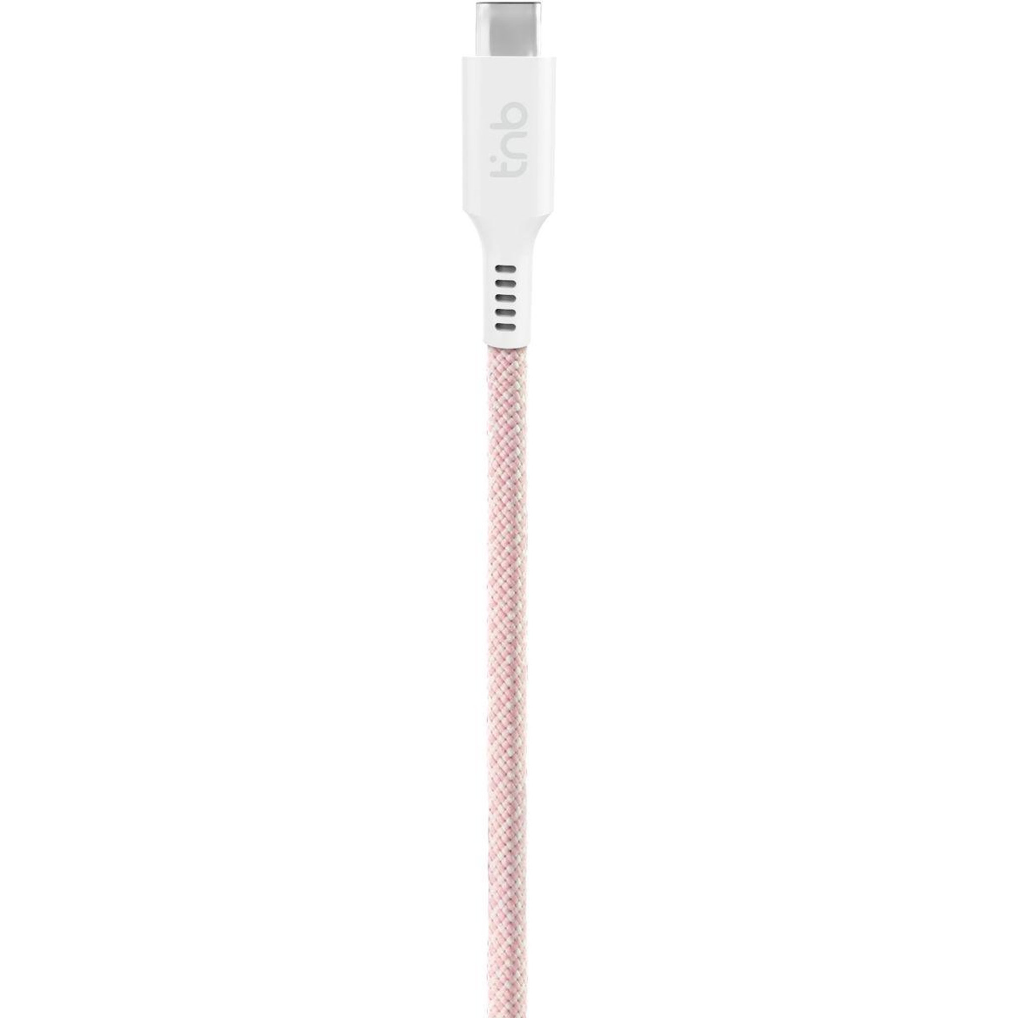 Voir la diapositive 2 : TNB Câble de charge usb-c/usb-c 1.5m gaine aimantée rose