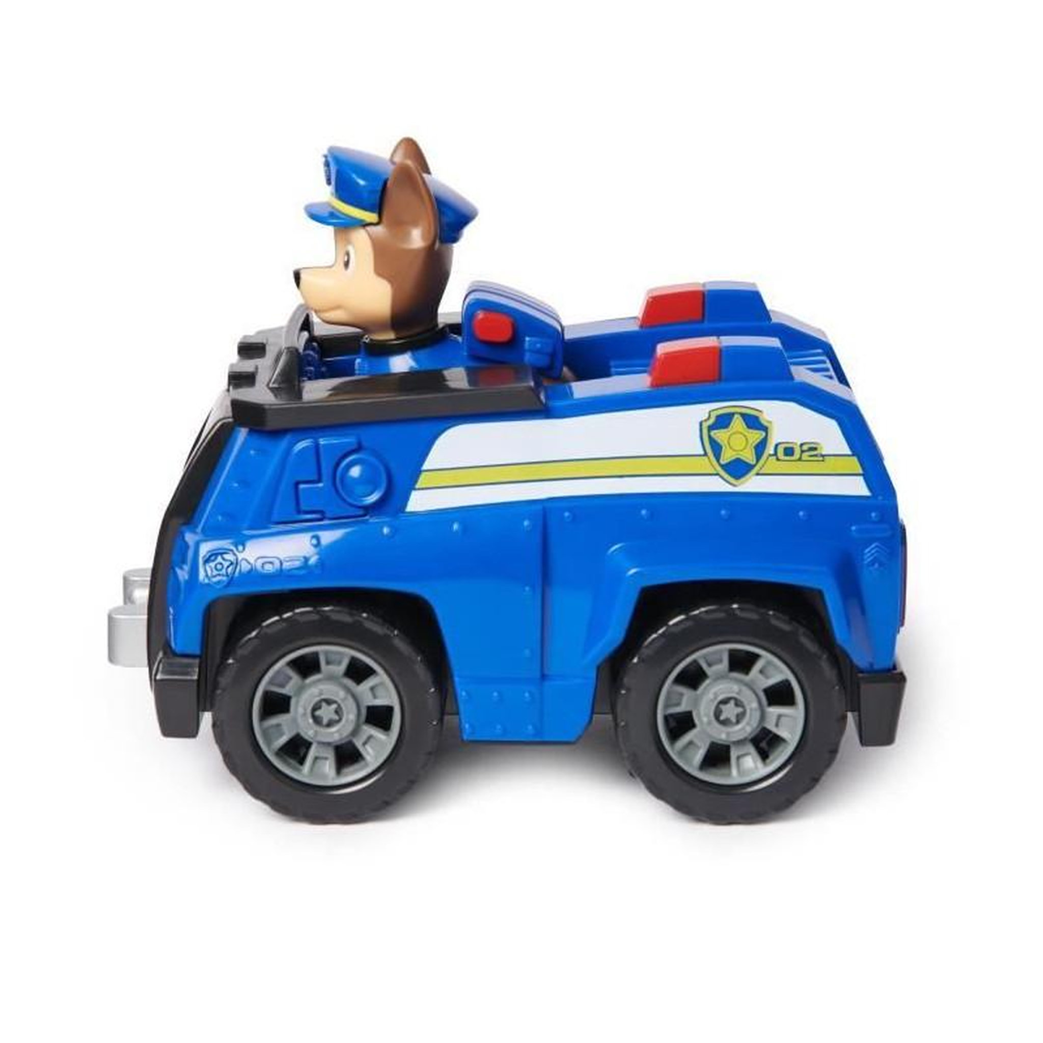 Voir la diapositive 2 : Spin Master VEHICULE + FIGURINE CHASE La Pat' Patrouille