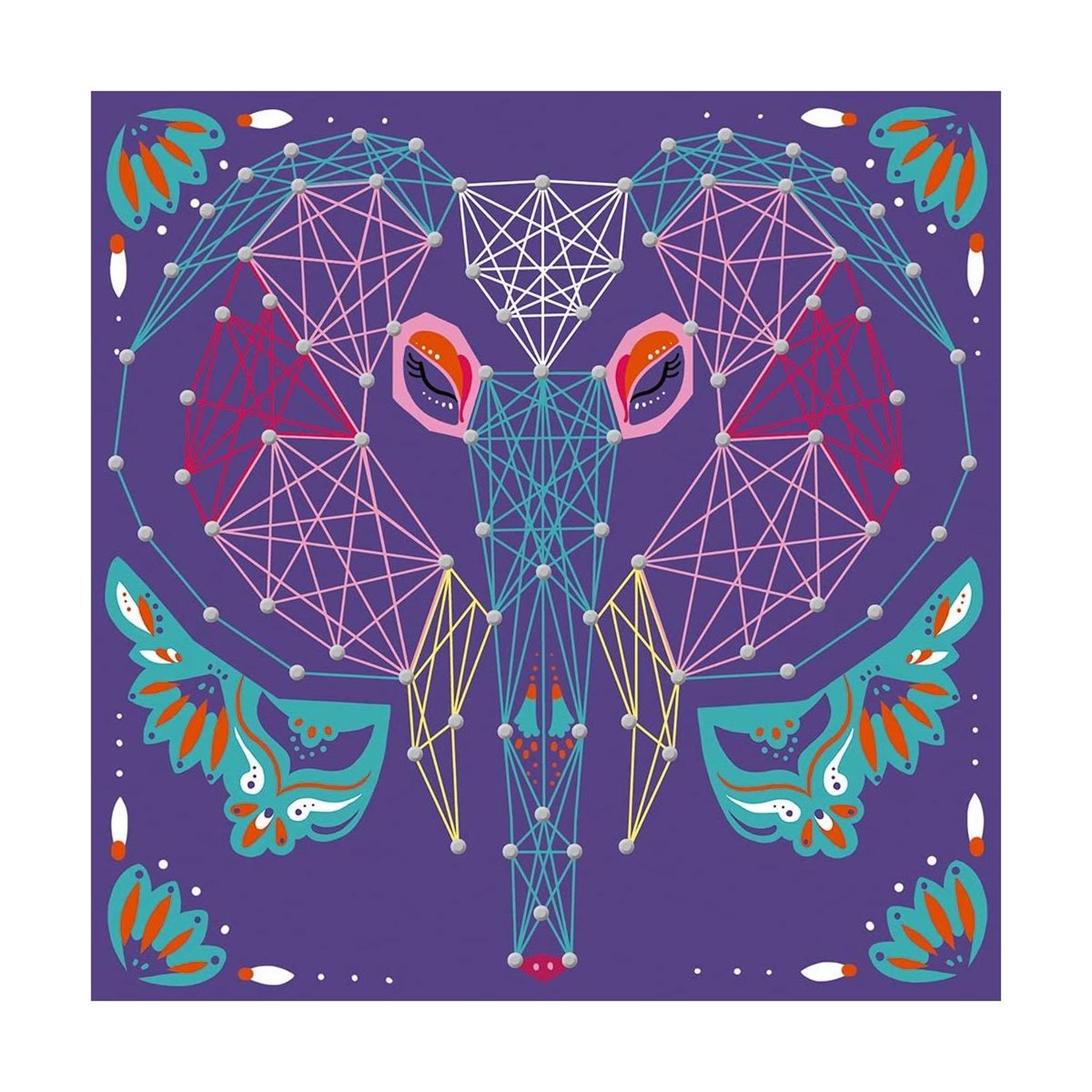 Voir la diapositive 5 : Juratoys-Janod Fils tendus animaux coffret