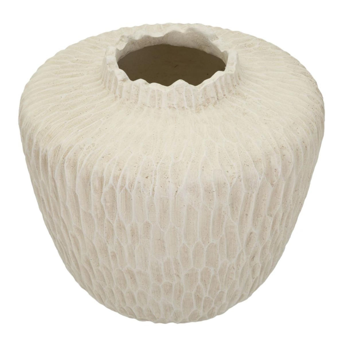 Paris Prix Vase Design  Shade  35cm Crème