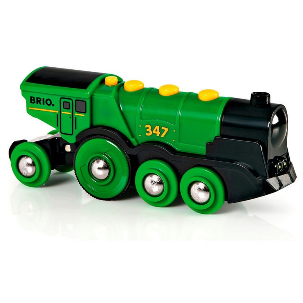 RAVENSBURGER Locomotive verte puissante à pile Brio