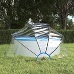 VIDAXL Dome de piscine rond 315x158 cm PVC