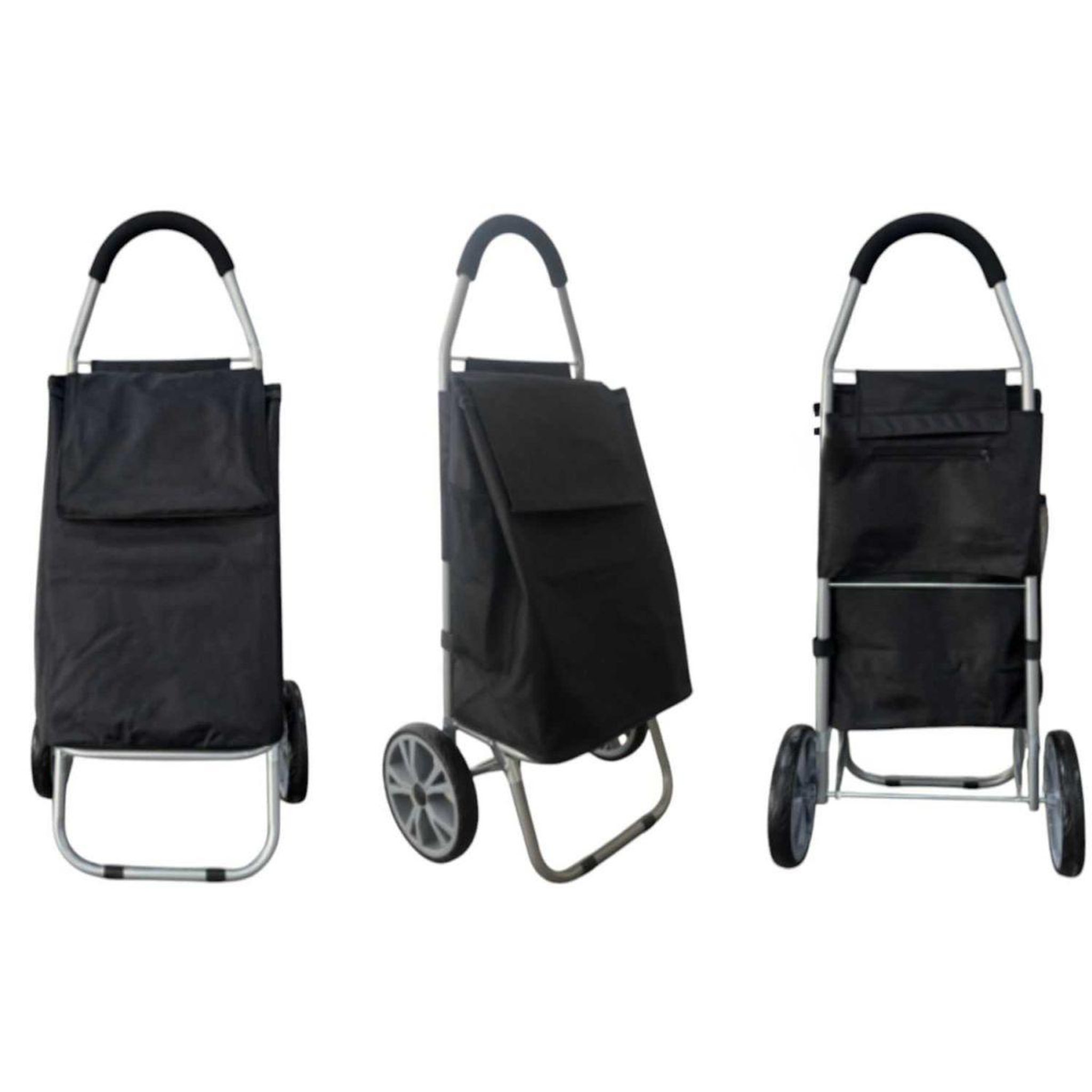 Entre temps Chariot de marché 2 roues  tempo  99cm noir