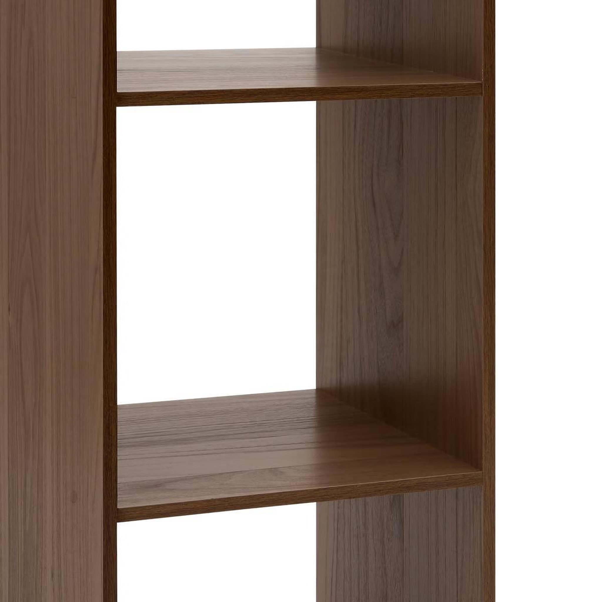Voir la diapositive 2 : Paris Prix Étagère 3 cases  mix n'modul  100cm noyer