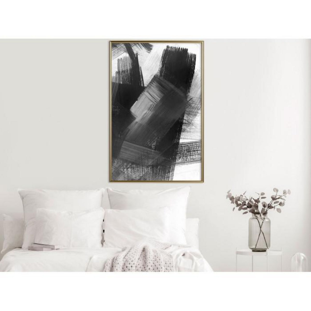 Paris Prix Affiche Murale Encadrée  Black Mosaic