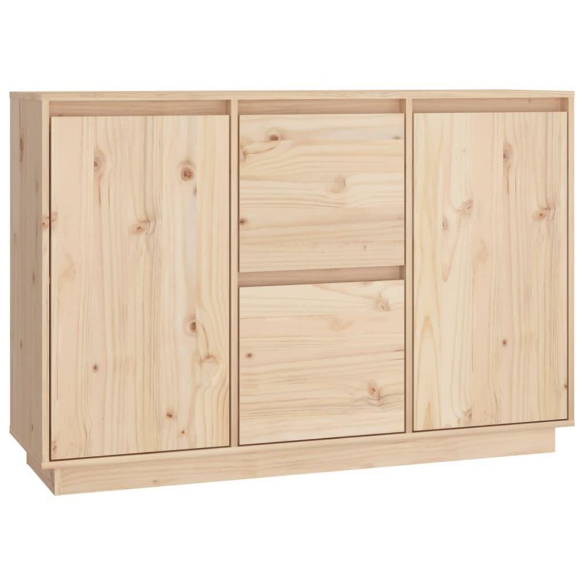 VIDAXL Buffet 111x34x75 cm Bois massif de pin