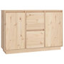 Voir la diapositive 2 : VIDAXL Buffet 111x34x75 cm Bois massif de pin