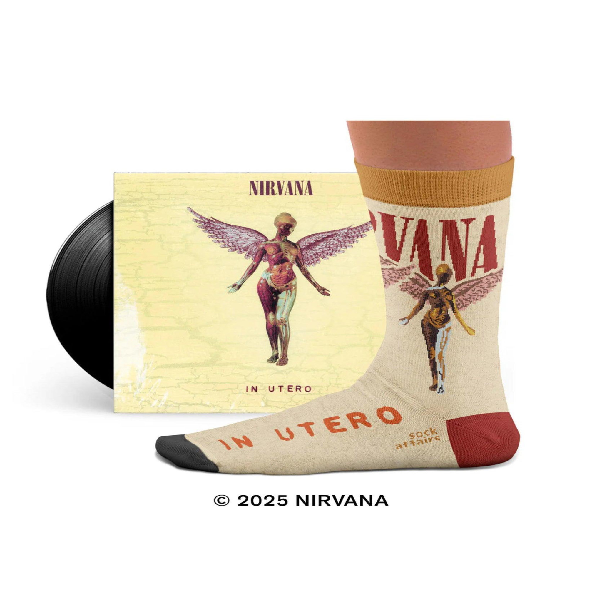 Voir la diapositive 4 : SOCK AFFAIRS Chaussettes nirvana, in utero