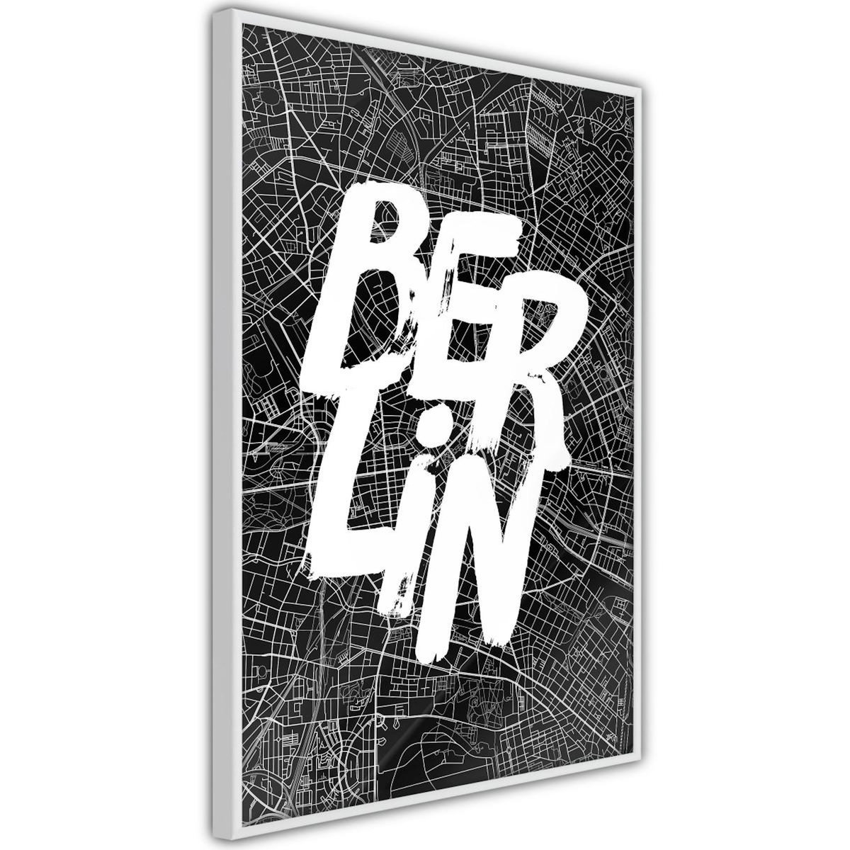 Paris Prix Affiche Murale Encadrée  Negative Berlin