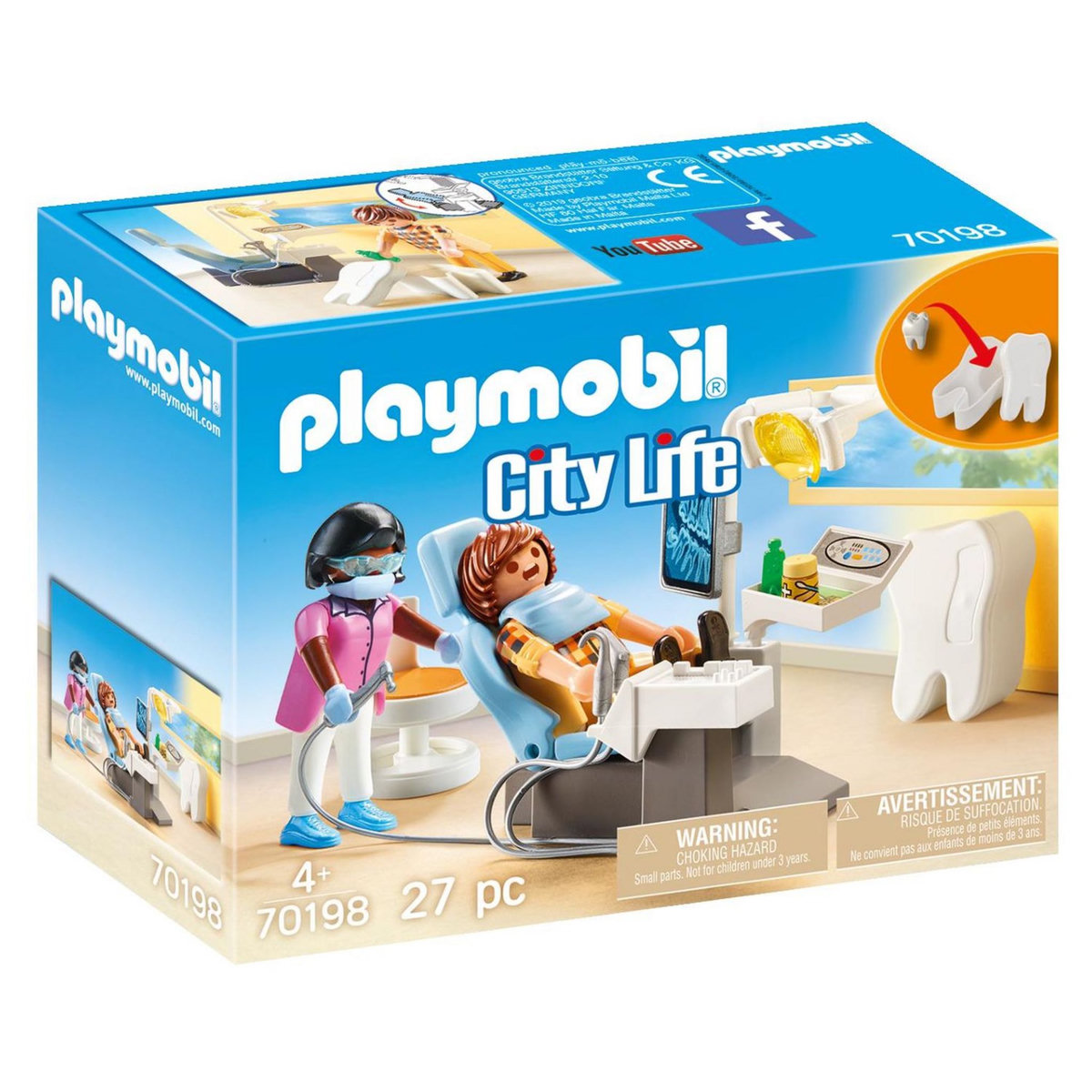 PLAYMOBIL 70198 - City Life - Dentiste
