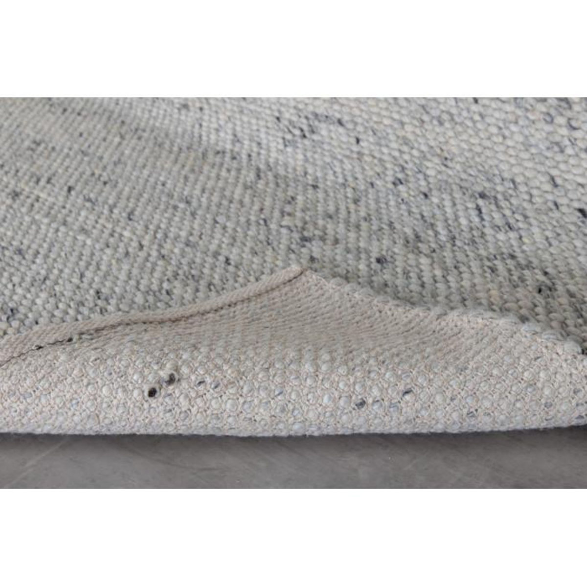 Paris Prix Tapis Déco en Laine  Ganga  171x243cm Ivoire