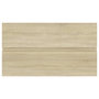 Voir la diapositive 5 : VIDAXL Armoire d'evier Chene sonoma 80x38,5x45 cm Bois d'ingenierie