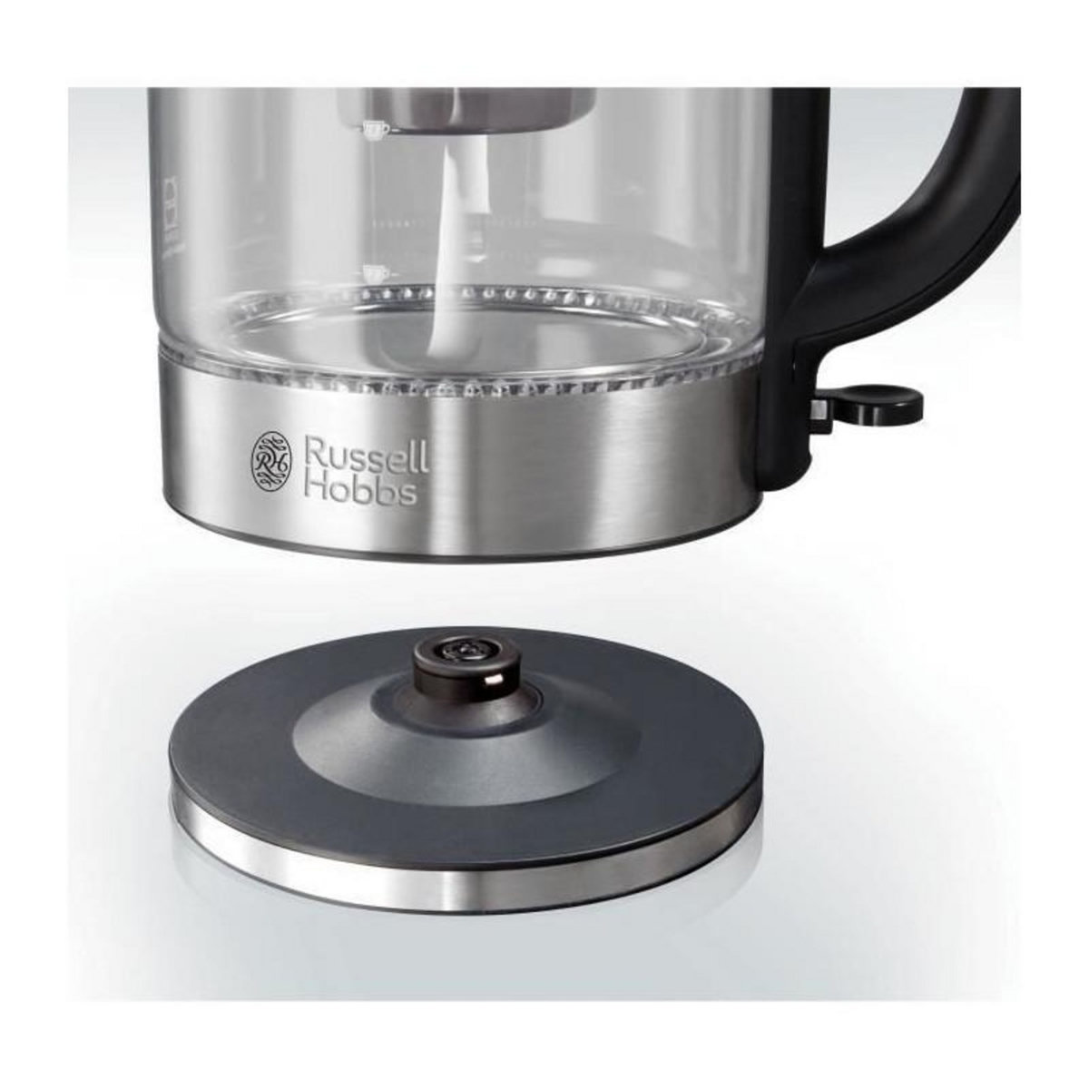 Russell Hobbs RUSSELL HOBBS 20760-57 - Bouilloire Clarity en verre avec filtration BRITA - 1 L - 2200 W