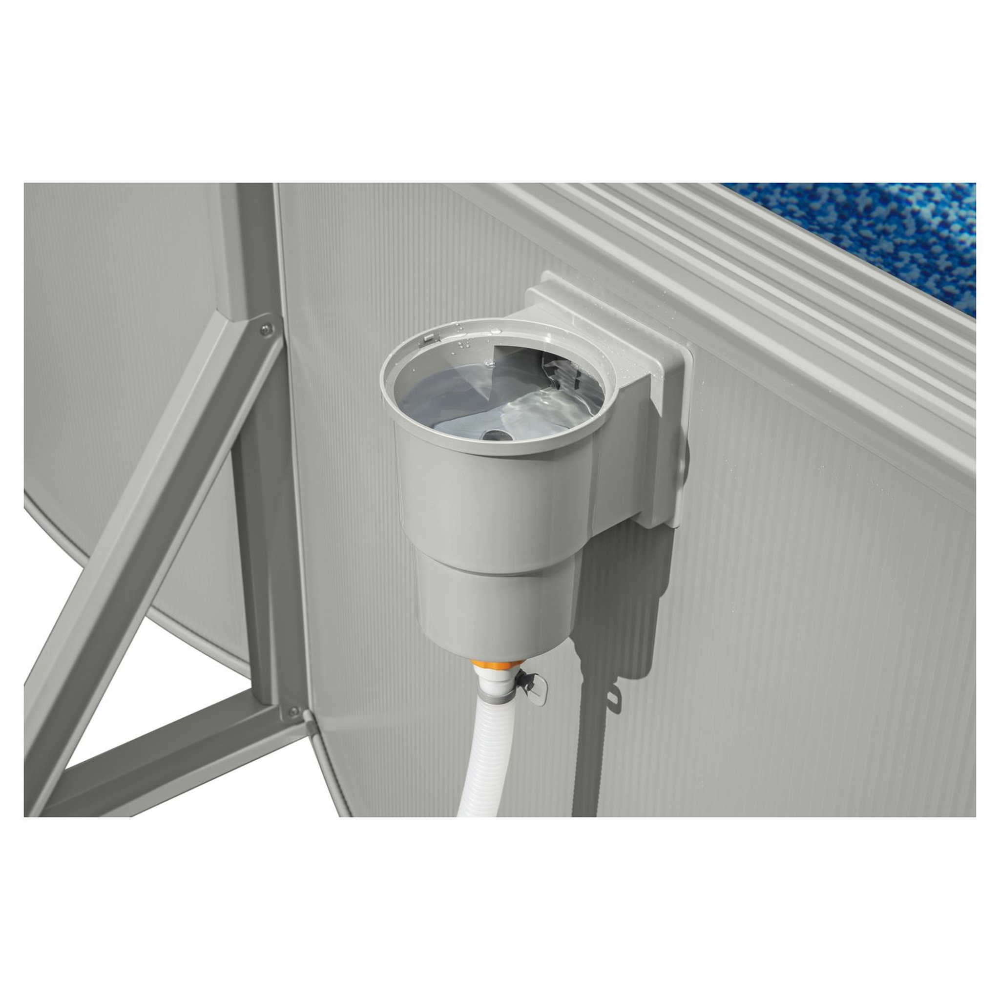 Voir la diapositive 7 : BESTWAY Piscine hors sol acier ovale - 500x360x120cm - HYDRIUM