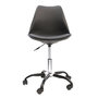 Voir la diapositive 5 : Paris Prix Lot de 2 Chaises à Roulettes  Kiruna  92cm Noir