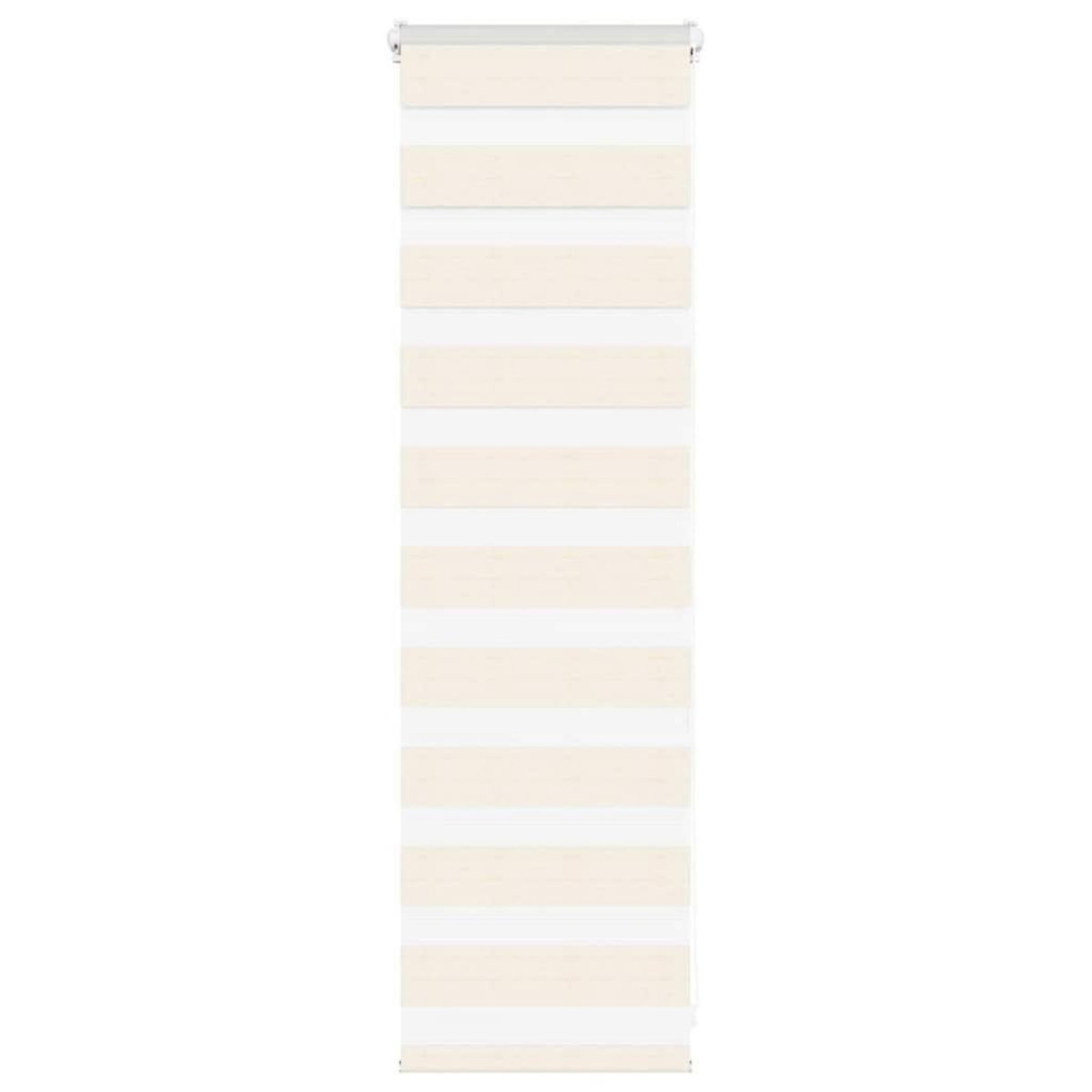 VIDAXL Store zebre beige marbre largeur du tissu 35,9 cm polyester