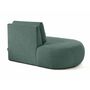 Voir la diapositive 5 : LISA DESIGN Santorini - module d'assise gauche - en tissu texturé