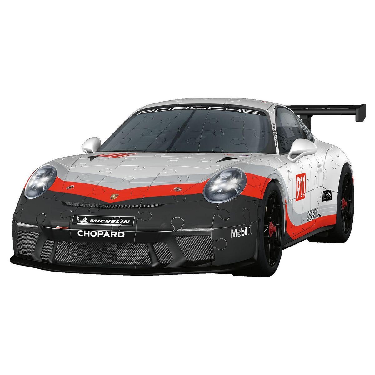 RAVENSBURGER Puzzle 3D 108 pièces Porsche 911 GT3 Cup