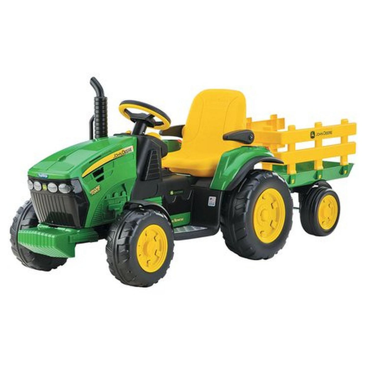 PEG PEREGO Tracteur John Deere Ground Force  12 V - 1 place 