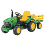Voir la diapositive 1 : PEG PEREGO Tracteur John Deere Ground Force  12 V - 1 place 