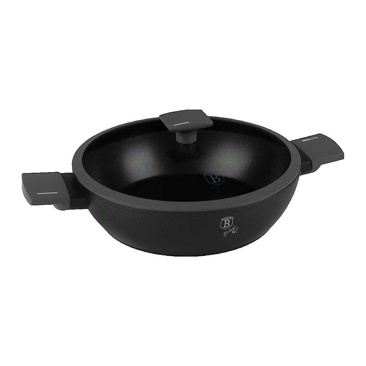 BERLINGER HAUS Casserole Berlinger Haus 28 cm Anthracite avec revêtement TitanPro antiadhésif