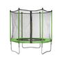 Voir la diapositive 2 : Habitat et Jardin Trampoline  Yoopi 2  - Ø 2.44 m - Avec filet + échelle + couverture + kit d'ancrage