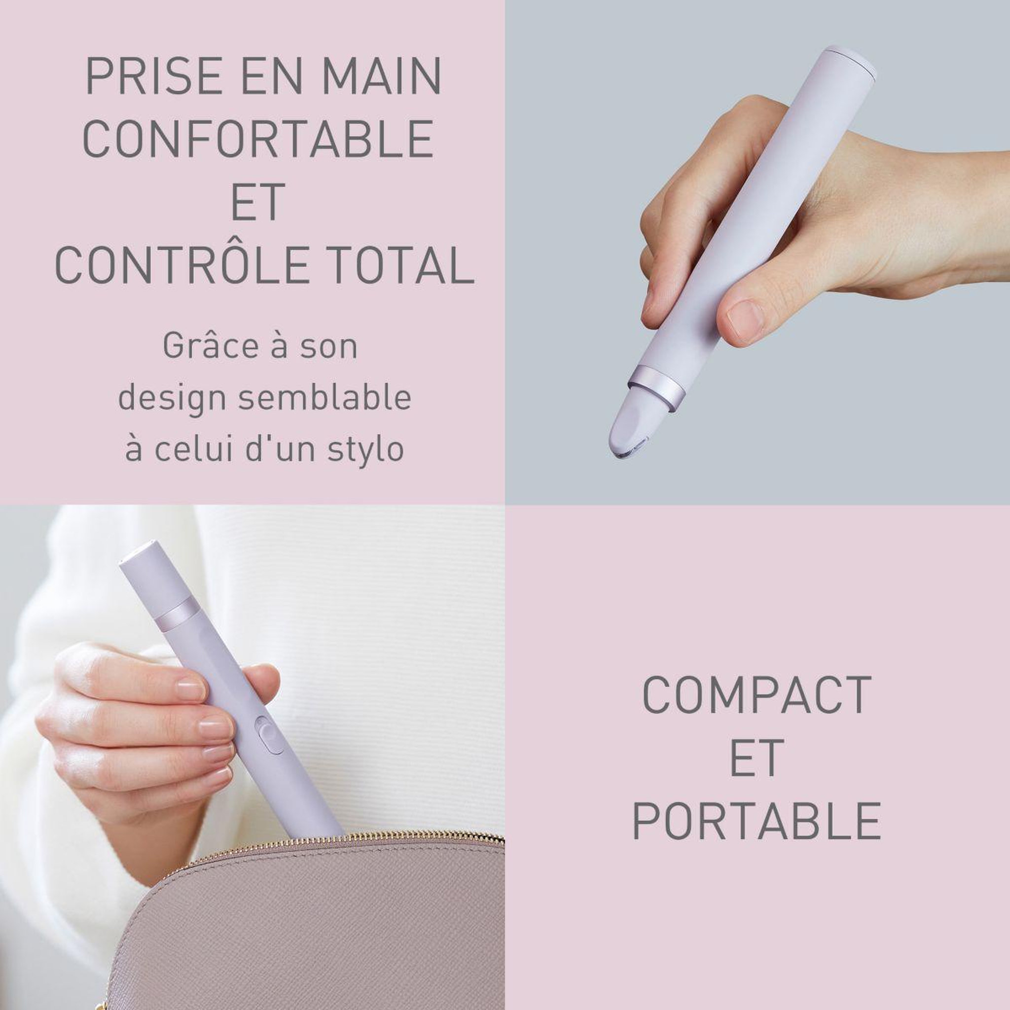 Voir la diapositive 4 : PANASONIC Epilateur visage ES-EF10-V503